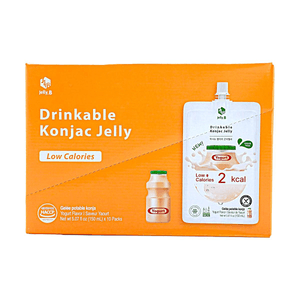 마실 수 있는 곤약 젤리 요거트 맛 5.07 fl oz * 10팩 50.7 fl oz [무설탕 저지방][상쾌한 포만감]