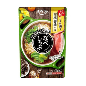 【日本直邮】 日本 EBARA FOODS 荏原食品 火锅 柑橘酱油汤底(100gx2袋)