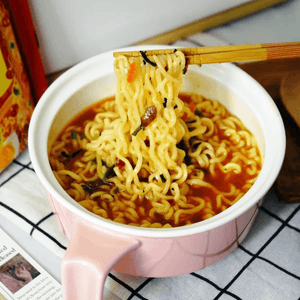 Jin Ramen- Korean Style Instant Noodles , Mild Flavor, 4 Pack* 4.23 oz*2【Value Pack】