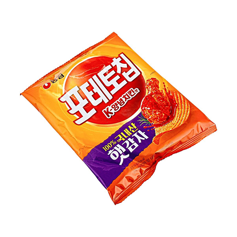 감자칩 K-시즈닝 치킨맛 1.76oz 【K-시즈닝 치킨맛】【풍부한 감칠맛】【바삭한 감자칩】 4