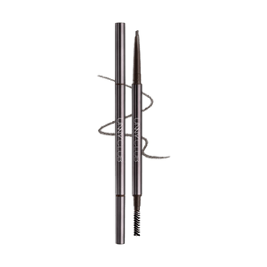 Microprecise Eyebrow Pencil, #02 Gray Brown - 1.5mm Ultra-Fine | For Charcoal/Coffee Shades & Deep Hair Colors