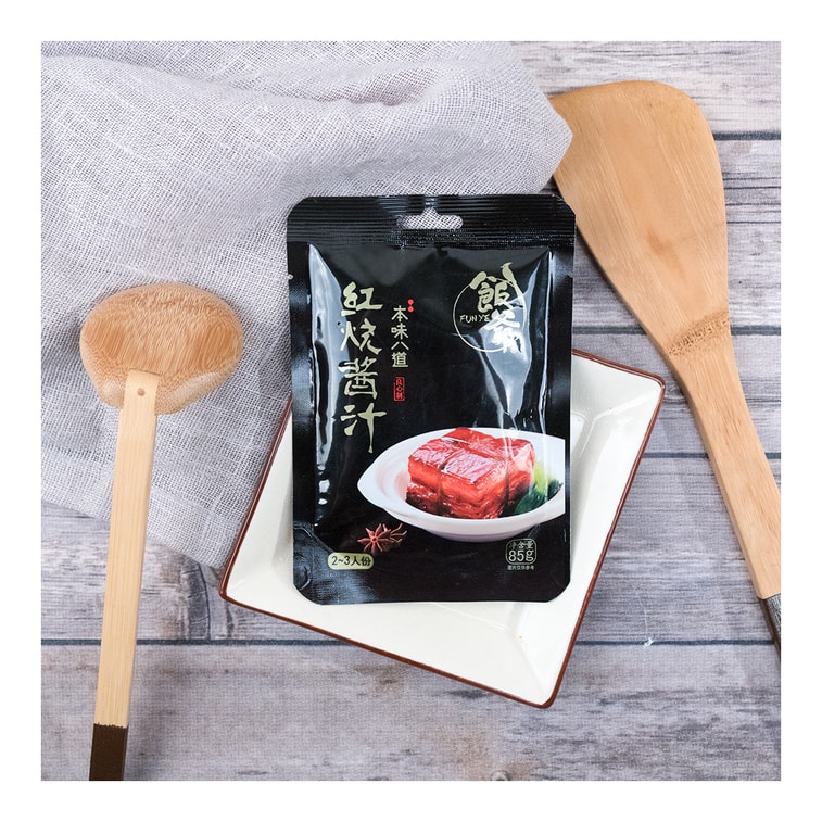 饭爷 本味八道 红烧酱汁 85g 4