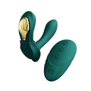 ZALO AYA Wearable Remote Control Bullet Vibrator for Women Adult Novelty Toy Green