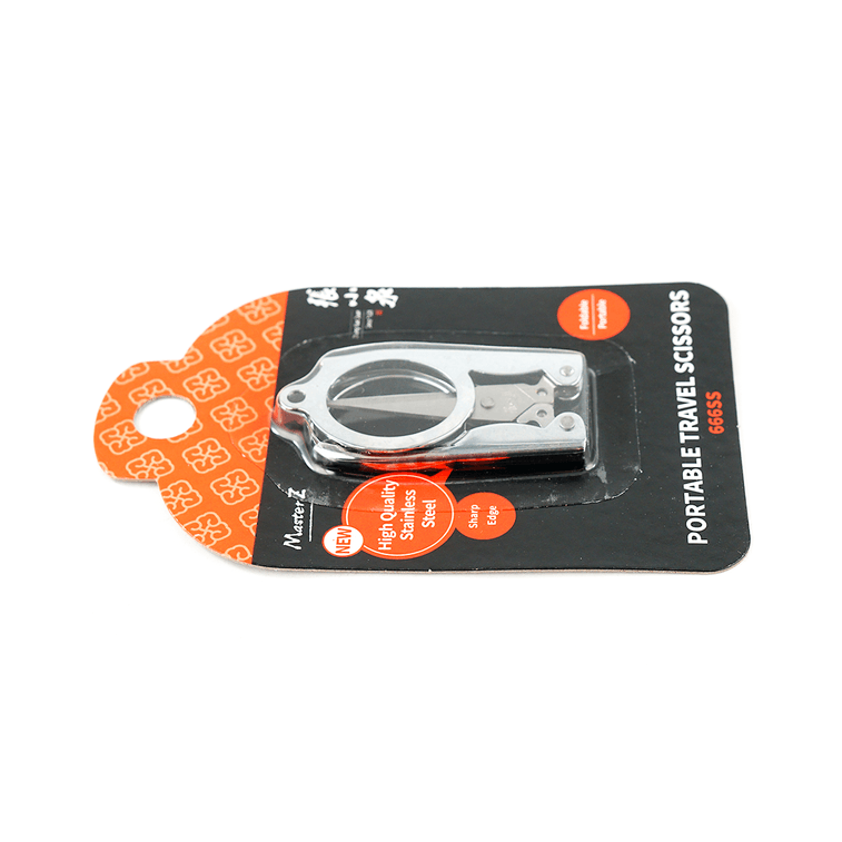 Ciseaux pliants en acier inoxydable de taille moyenne 1 pièce 4