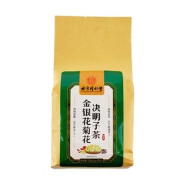 北京同仁堂 兴安保健 金银花菊花决明子茶 5g*30袋入 肝熬夜花茶