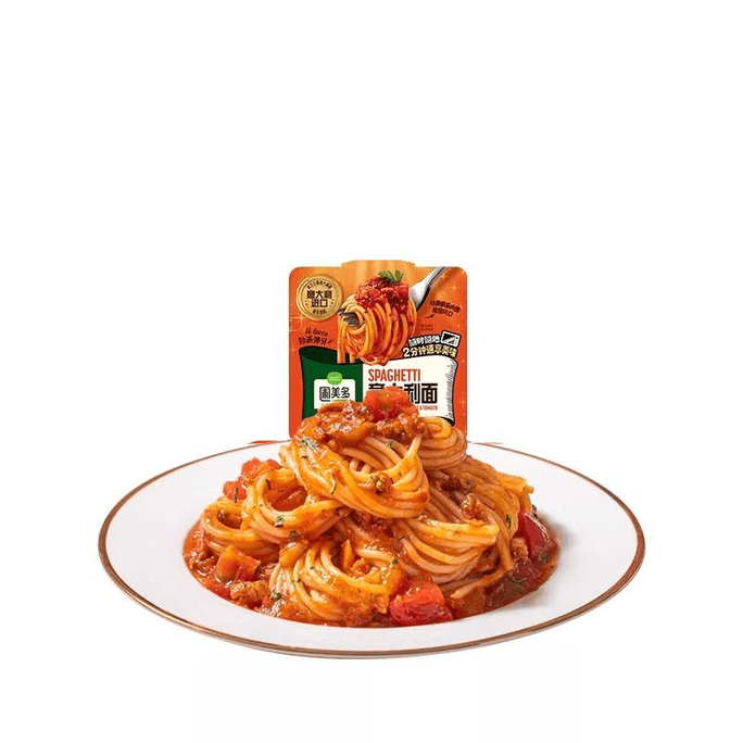 【中國直郵】 韓國 圃美多 常溫盒裝意麵番茄醬意麵沖泡即食早餐方便麵早中晚餐微波240g*1盒