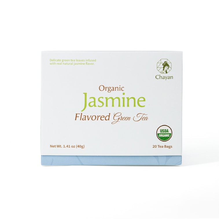 Organic Jasmine Flavored Green Tea, 2g*20pack 8