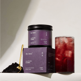 So Acai 巴西莓粉 100g【USDA有机认证】【全能营养超级食物】【富含花青素维生素膳食纤维】【酸奶碗必备】