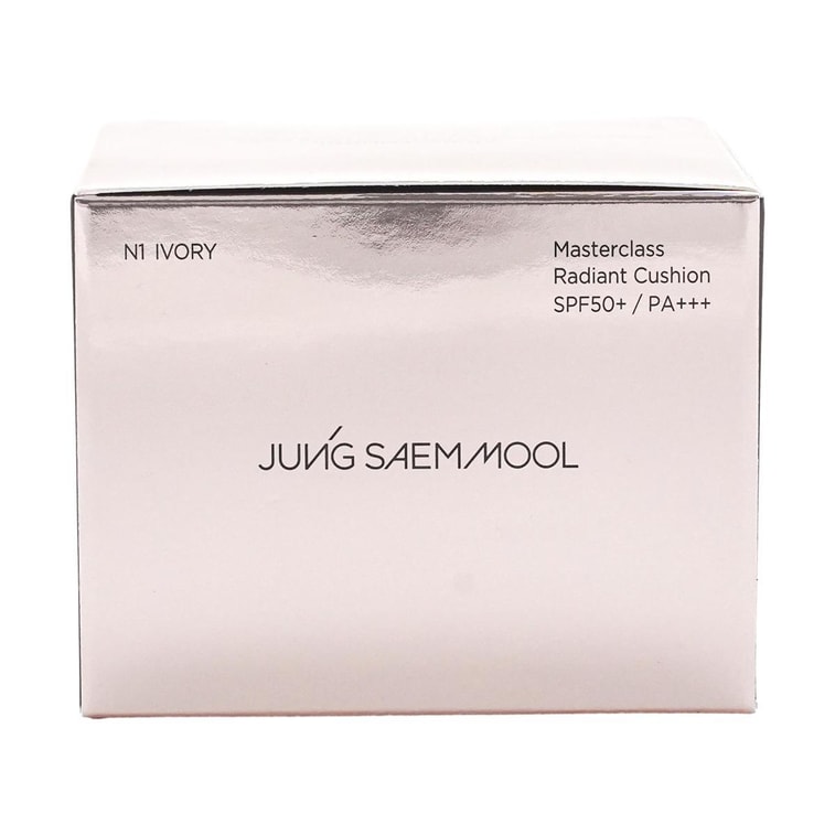 Masterclass Radiant Cushion, Brightening, Wrinkle Care, Anti-UV, SPF50 PA+++, 0.52 oz.*2ea, #N1 Ivory 【Refill Included】 14