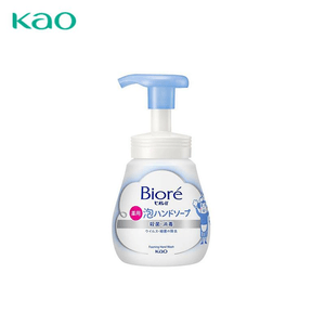 [일본 직배송] 카오 비오레 약산성 항균 거품 핸드워시, 무향, 240ml