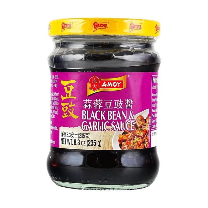 Black Bean & Garlic Sauce ,8.3 oz 【【Stir-fry and Cold Dish Black Bean Sauce Spare Rib Sauce】】