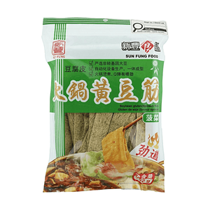 Soybean Gluten Spinach Flavor 3.53oz [Non-GMO Soybeans][Chewy Texture]