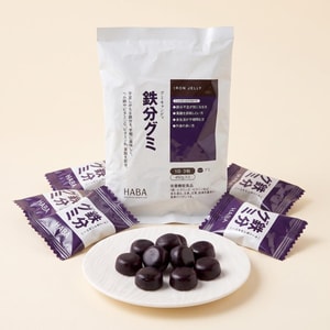 HABA Iron Gummy Supplement 0.18oz x 90 Pieces Delicious Daily Iron Large Capacity