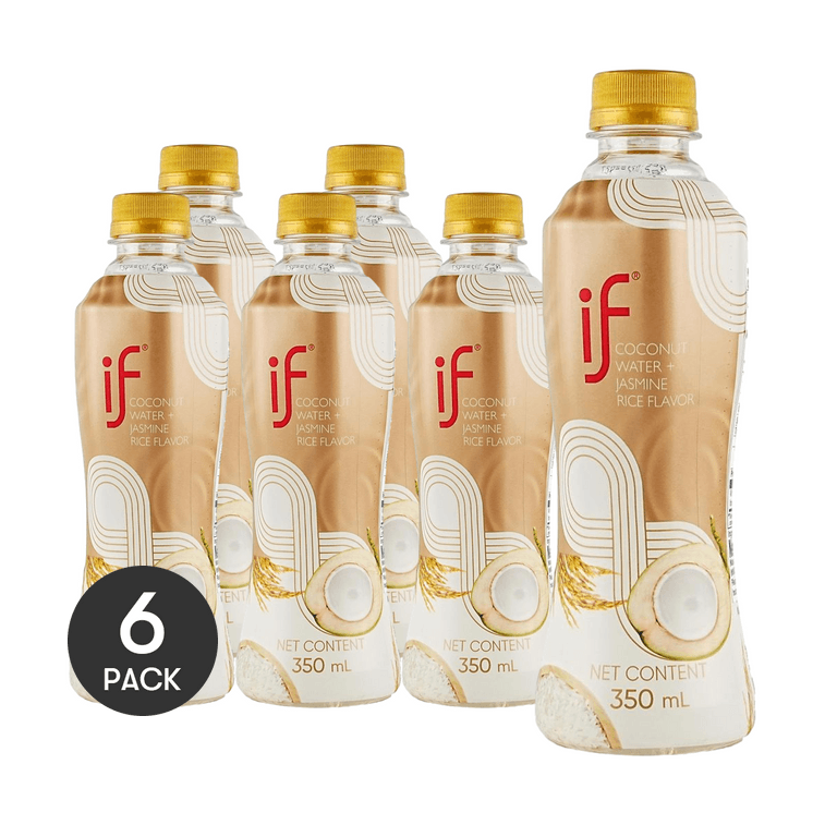 Coconut Water With Jasmine Rice Flavor, 11.8 fl oz *6【6 Pack】 3