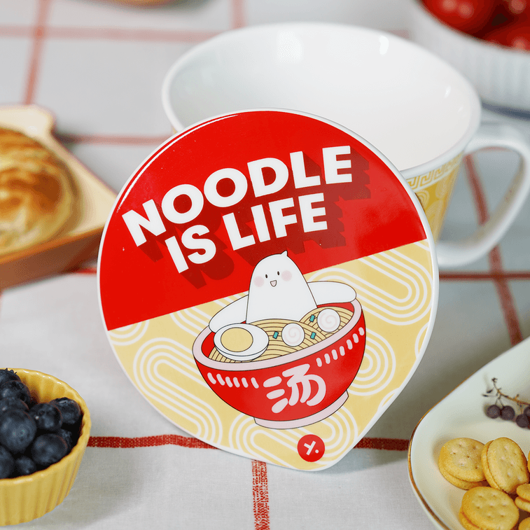 闇ラーメンボウル セラミックスープヌードルボウル 電子レンジ&オーブン対応 蓋付き 鍋に最適 1000ml 7