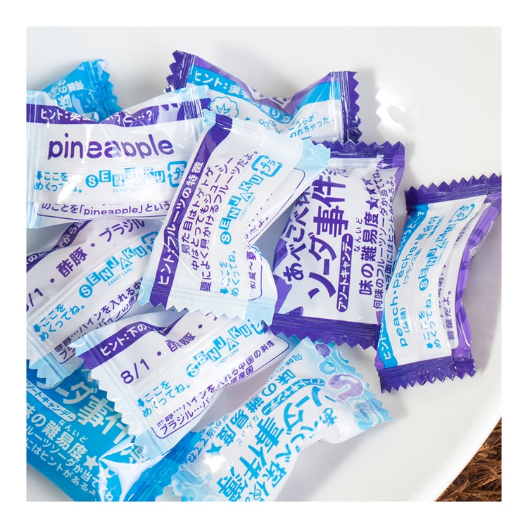 SENJAKU Assorted Fruit Soda Flavored Candy 66g - Yami.com