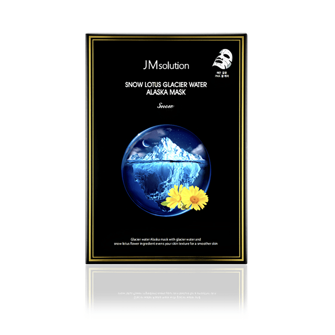 韓國 JM SOLUTION 肌司研 JM 雪蓮花冰河水面膜 10 片