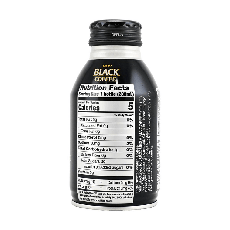블랙 캔커피 9.7 oz 6