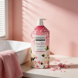 Dearflora Cherry Blossom Smooth Moisturizing Long Lasting Floral Conditioner, 50.72 fl oz