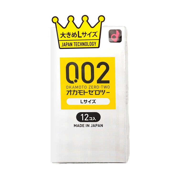 OKAMOTO 0.02 Excellent Large Size Condom, 12pcs - Yami.com