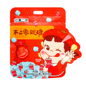 大陆版FUJIYA不二家 汽水软糖 可乐味 57g