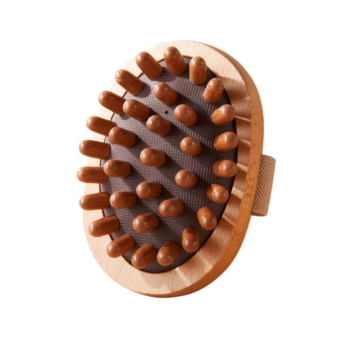 Meridian massage brush: 1 universal device for clearing meridians abdominal and abdominal massage multi tooth scraping