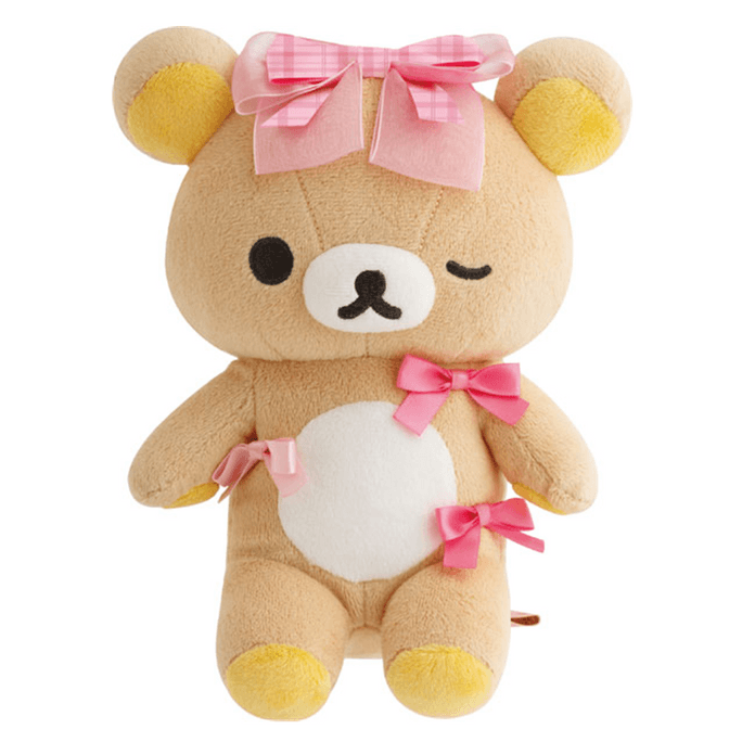 【日本直送】SAN-X リラックマ リボンシリーズ ぬいぐるみ 【ブラザーベア】 1個