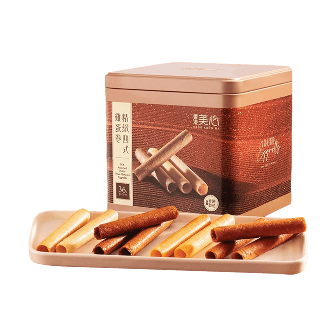 미니 에그롤 모음, 커피 코코넛 씨솔트 카라멜 오리지널 맛, 36개입 7.36oz [말띠 해]