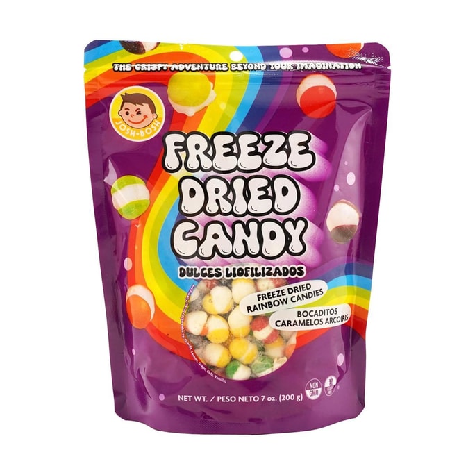 Freeze Dried Candy Rainbow 7 oz