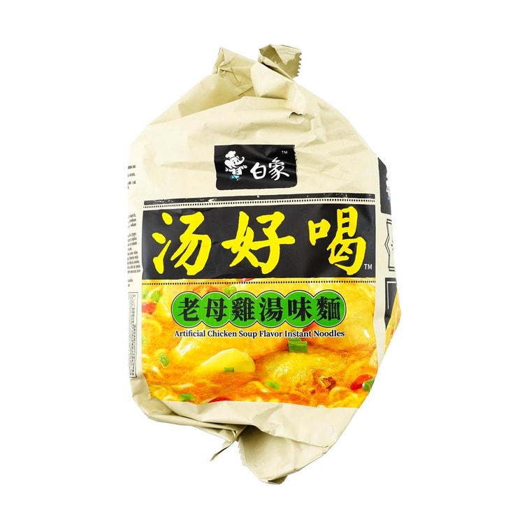 白象泡麵 湯好喝 老母雞湯口味 五連包【新舊包裝隨機出貨】 13