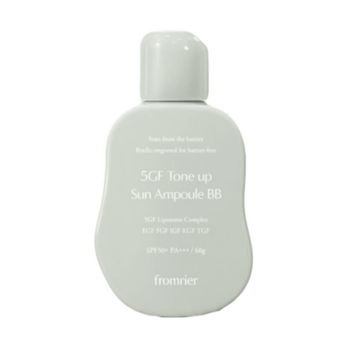 5GF Tone Up Sun Ampoule BB, Olive Green, 2.11 Fl.oz. - Redness Cover, Recommended For Shade 21