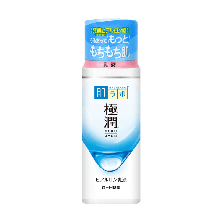 日本ROHTO乐敦肌研极润玻尿酸保湿乳液140ml - 亚米