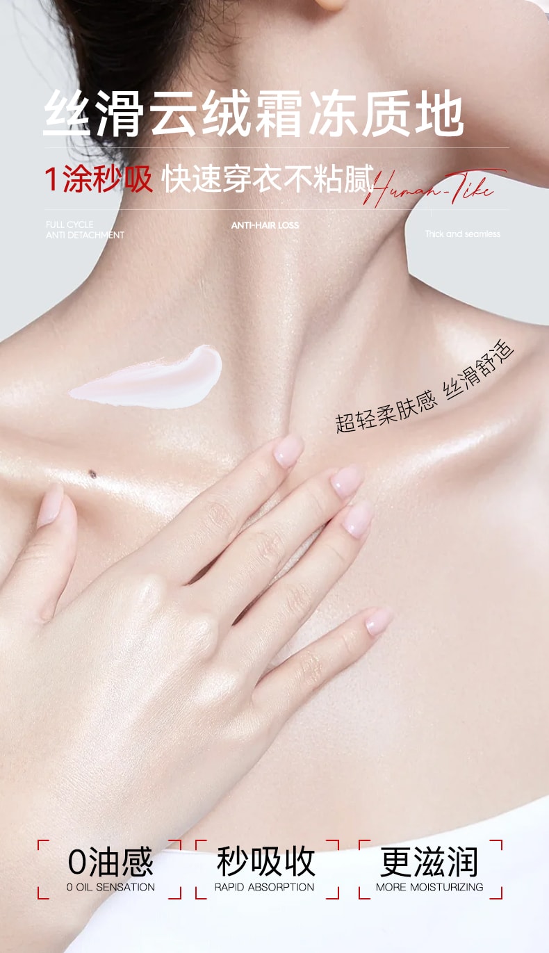 【中国直邮】 新加坡 Kuvive 抗皱淡纹美颈霜 淡化颈纹提拉紧致润泽保湿脖子皱纹白颈神器 100g/支