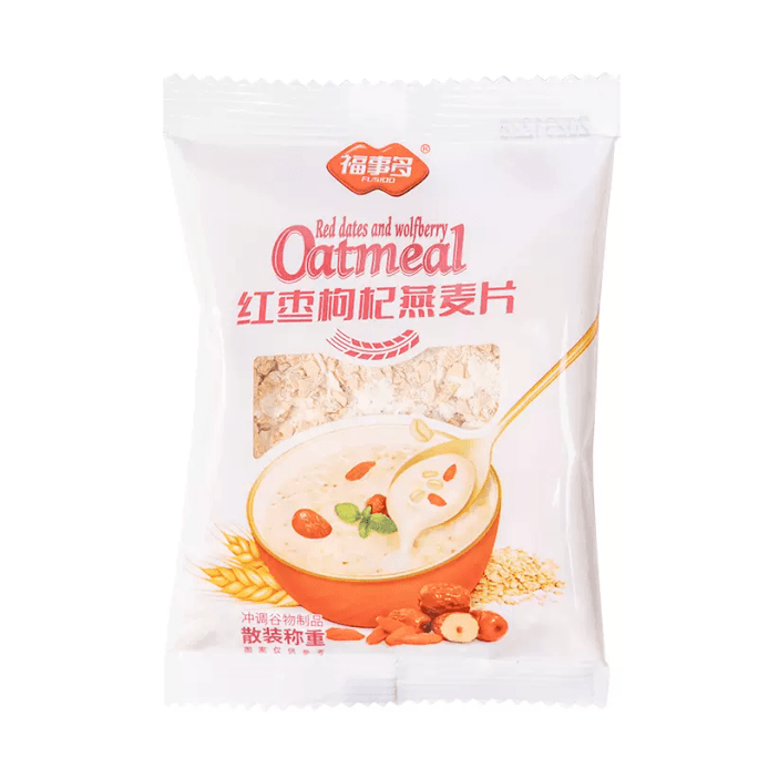 Lucky Multi Generation Meal Red Date Goji Berry Oatmeal 30g * 1 Bag