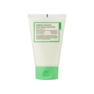【韩国直邮】 韩国 Fully 青番茄泥膜洁面乳120ml 49%青番茄精粹6重矿物泥 毛孔清洁吸附油脂 黑头白头温和净澈