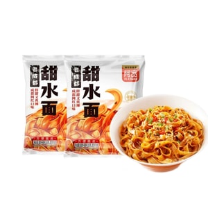 阿宽 成都甜水面甜辣味面皮四川特色小吃方便面干拌面速食泡面食品 1包