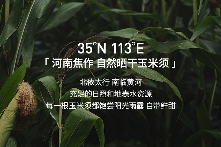 【中国直邮】 花姐食养 玉米须茶 养生茶包女熬夜利水不肿独立包装 95g/盒