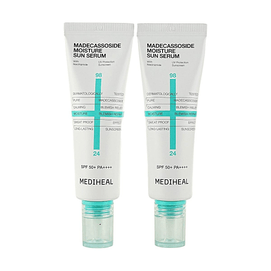 韩国MEDIHEAL美迪惠尔 积雪草舒缓保湿防晒精华 SPF50+ PA++++ 清爽修护隔离防晒乳 50g 2支