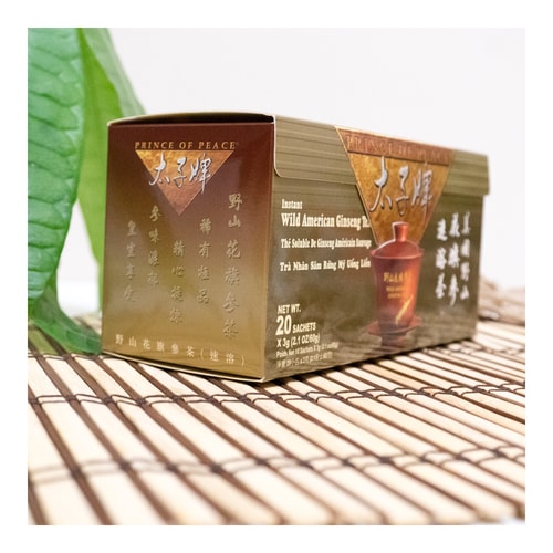 PRINCE OF PEACE Instant Wild American Ginseng Tea 60g*20bags - Yamibuy.com