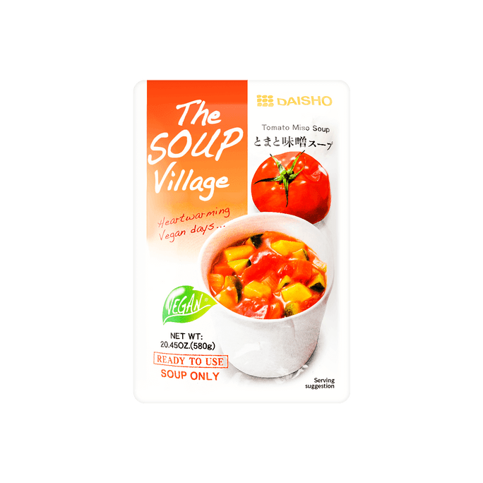 トマト味噌スープの素 - ビーガン、20.45オンス