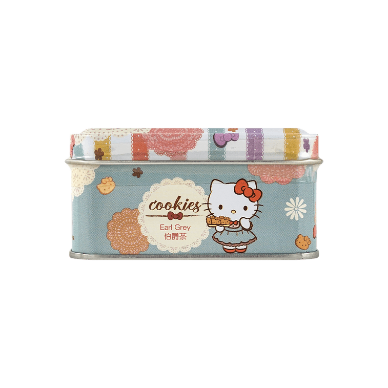Sanrio Hello Kitty Earl Grey Cookies(Square Tin)(13gX5) 11
