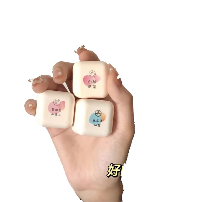 Solid Perfume Pheromone Balm for Women, Light Fragrance, Long-Lasting Scent, Antiperspirant, Perfume Stick, Body Balm for Women and Students, Three Scents *1