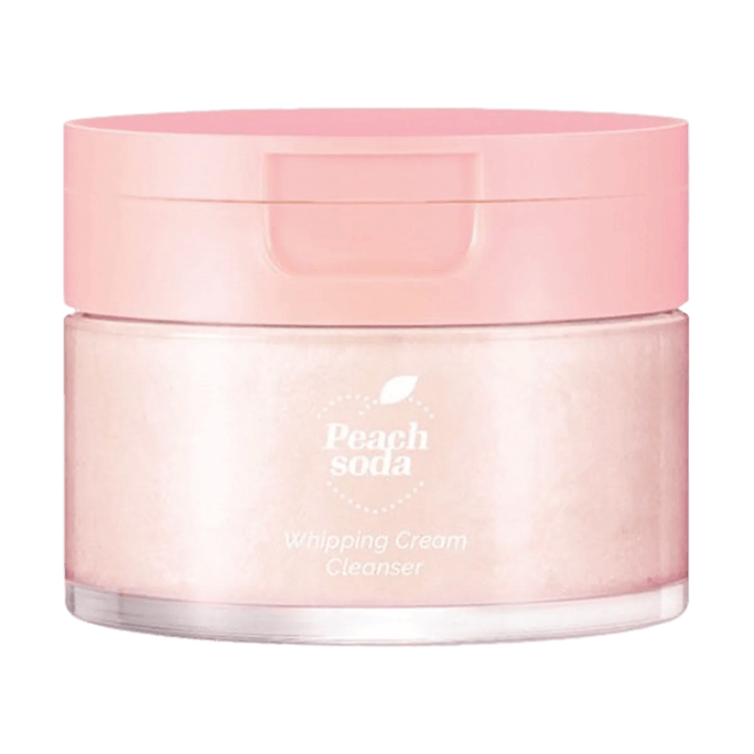 韩国ARIUL艾藜儿 蜜桃苏打奶油洁面膏 懒人洗面奶卸妆膏养肤三合一 100ml 深层清洁 温和补水 