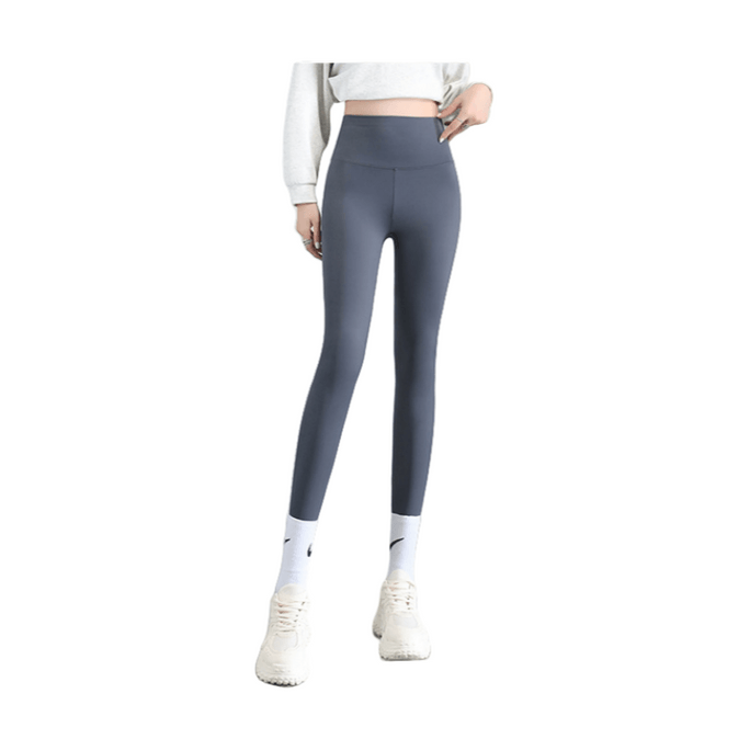 Shark Pants High Waisted Yoga Pants Thin Leggings Grey S Size 1 Pc