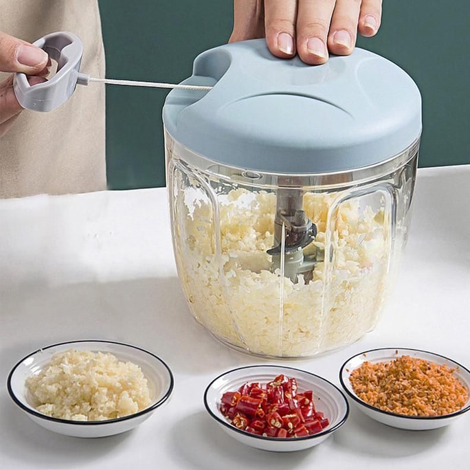 900ml Manual Food Processor Vegetable Chopper