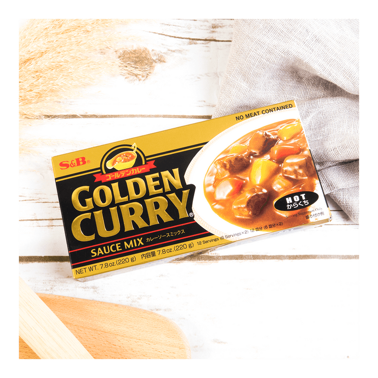 日本S&B 金牌咖喱块 超辣 220g 新旧包装随机发 14