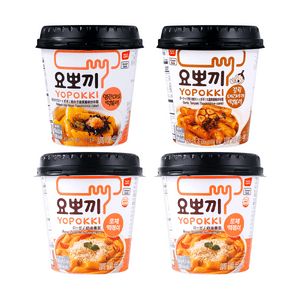 韓国インスタントトッポッキ ライスケーキ クリーム＆トマトローズ味 4.2オンス