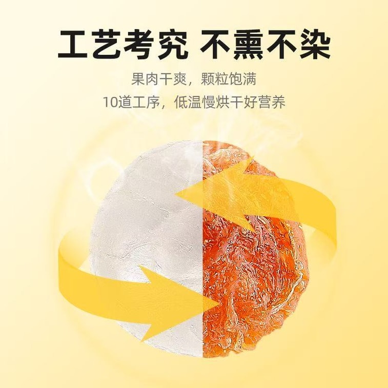 Premium Longan Flesh 168g【Nourishes Both Qi and Blood, Sulfur-Free and Additive-Free】Rich in natural iron and vitamins 4