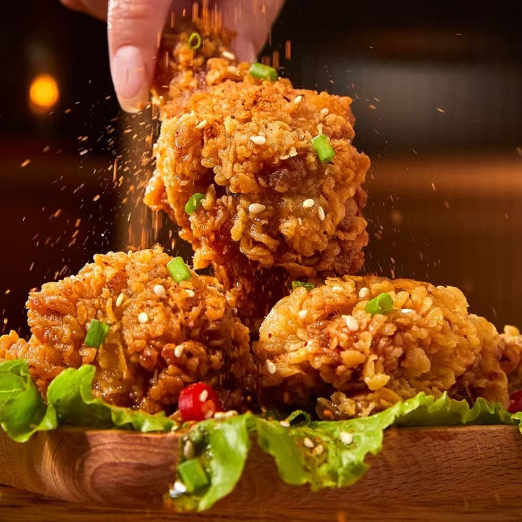 Garlic-flavoured pepper salt, mantis shrimp and pork rib seasoning, home-use, bagged, 15g*5 packs 3