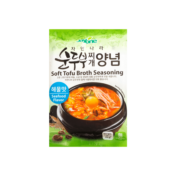 韩国JAYONE 豆腐汤调料 海鲜风味 45g